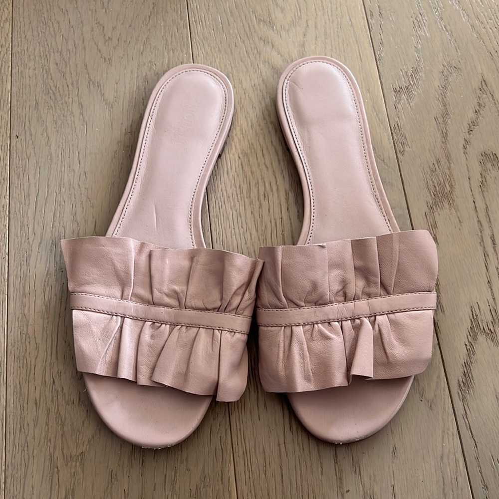 Michael Kors leather sandals